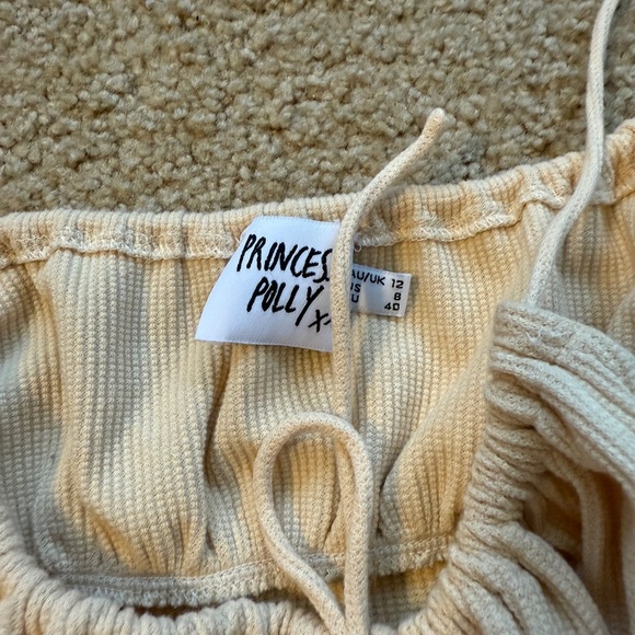 Princess Polly Cream Bodysuit - Picture 4 of 5